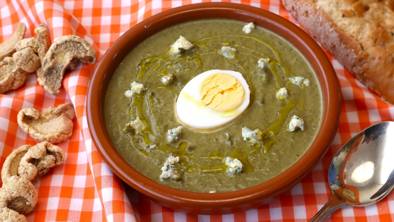 CREMA DE ESPINACAS: El secreto para que quede SÚPER CREMOSA (en 15 min)