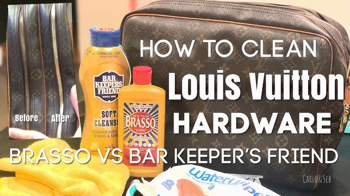 HOW TO CLEAN YOUR LOUIS VUITTON HARDWARE ♡ 