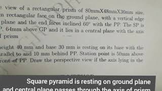 Perspective, problem no.5