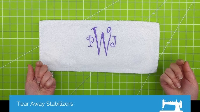 Stabilizing 101 - Overview of Cut Away Stabilizers for Sewing
