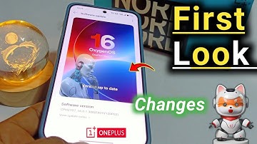 First Look 🔥 OxygenOS 16 Version 📲 OnePlus Phone 😱 Changes OOS 16, Android 16 
