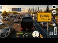 Driving in the simulator game towards the city of Berlin 375 km drive 🚍 / CAROFFROADGAME