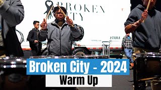 Broken City Percussion 2024 - Finals Night (Warm Up)