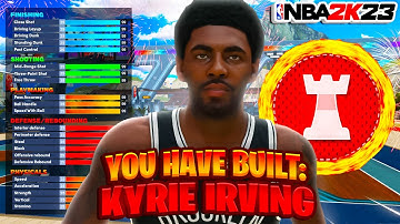Best kyrie Irving build on NBA 2K23! JELLY BUILD!