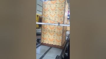 Corner board applicator+fully automatic horizontal pallet strapping machine