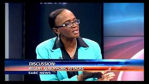 Sophie Mokoena on recent xenophobic attacks