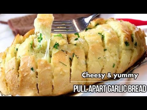 Pull Apart Cheesy Garlic Bread