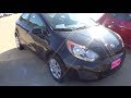 2012 Kia Rio LX Hatchback Startup Interior Exterior Tour