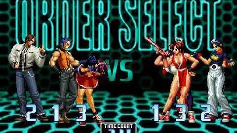 KOF 2002-Magic Plus ll Team 1/3 Athena K9999 Kyo