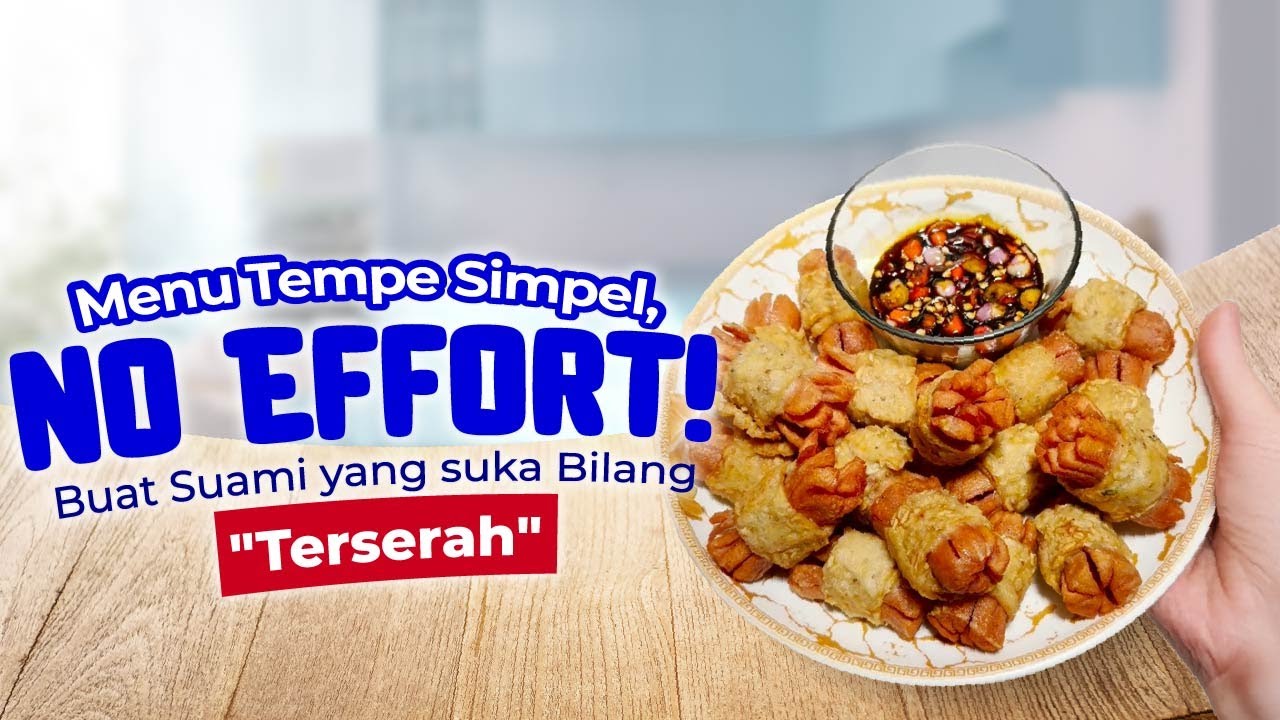 Menu Tempe Simpel, No Effort! Buat Suami yang Suka Bilang Terserah...