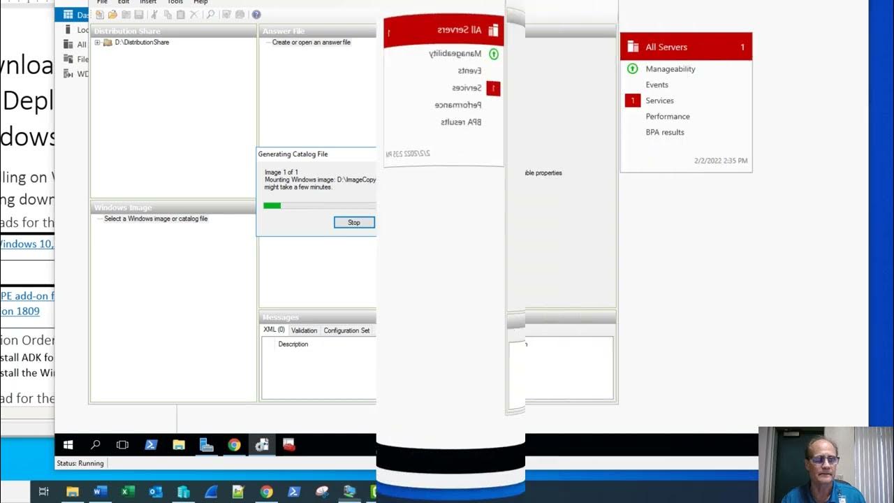 Final project part 8 wsus report viewer adk winpe add on mdt and