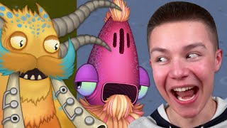 Cranchee & Rare Gjoob On Mythical Island My Singing Monsters