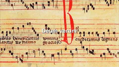 Gregorian chant - Deum verum