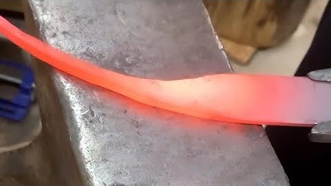 Hand-forged Scissors Part 1