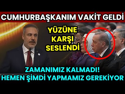 Hakan Fidan Erdoğan'a Seslendi: CUMHURBAŞKANIM ARTIK VAKİT GELDİ! DERHAL...