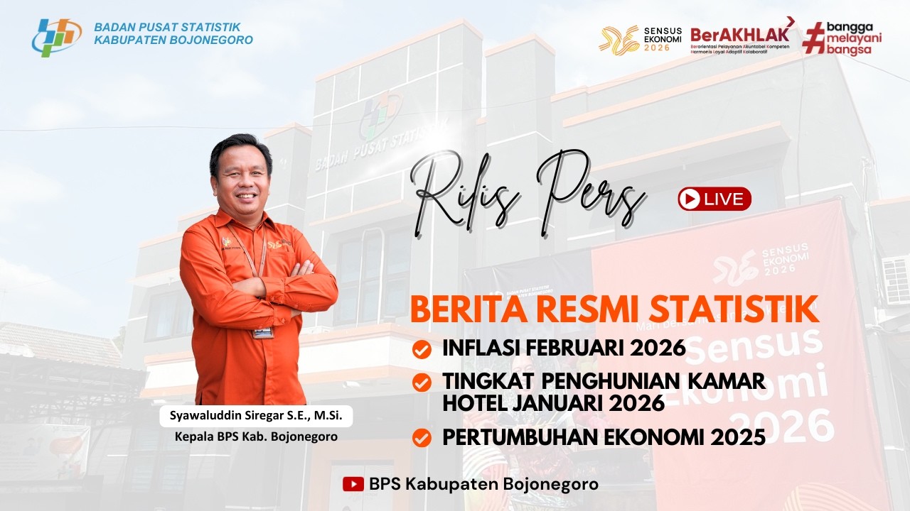[RILIS BPS] Rilis Berita Resmi Statistik BPS Kabupaten Bojonegoro, 2 Maret 2026