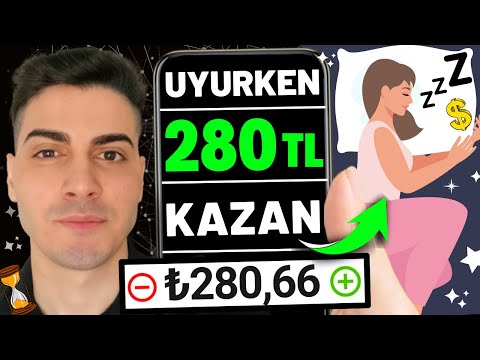 GECE UYURKEN AÇIK TUTARAK 280 TL KAZAN! 💰 (ÖDEME KANITLI) - İnternetten Para Kazanma Yolları 2023