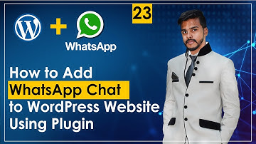How to Add WhatsApp Chat Button to WordPress Website Using [FREE] Plugin | WordPress LiveChat Plugin