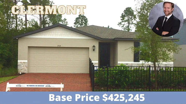 Clermont New Homes I Cagan Crossings I Meritage Homes, Hibiscus Floorplan