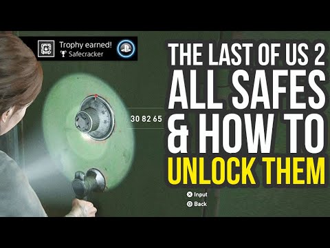 Vídeo: The Last Of Us Part 2 Safe Code Soluciones Y Lista De Ubicaciones De Códigos
