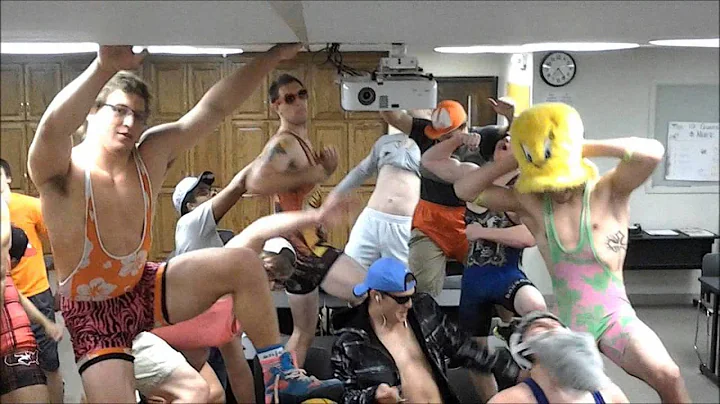 Labette wrestling harlem shake.