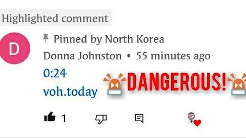 I clicked on the most dangerous comment on youtube! (Voh.today,Vom.in.net,and Vum.monster)