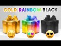 Choose your gift rainbow gold or black  how lucky are you  quiz forest