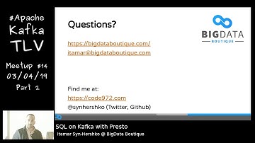 Kafka Streams Applications