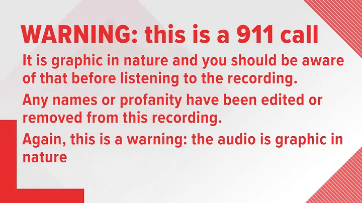 WARNING: GRAPHIC | 911 call after BGSU student Sto...