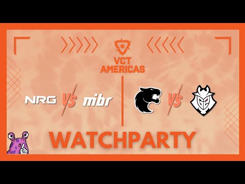MIBR vs NRG & FUR vs G2 | VCT Americas Kickoff #VCTWatchparty | !patreon !socials