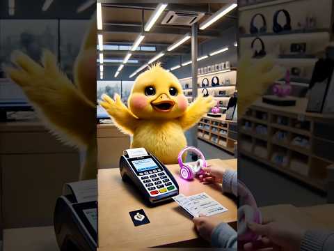 🐥 Happy Chick buy New headphones #foryou #viralvideo #shorts #subscribe