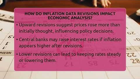 How Do Inflation Data Revisions Impact Economic Analysis? - Inflation Insight Channel