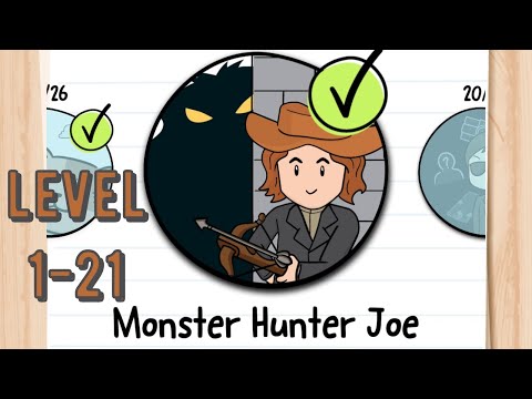 Brain Test 2 Monster Hunter Joe Level 1-21 All Levels Android iOS