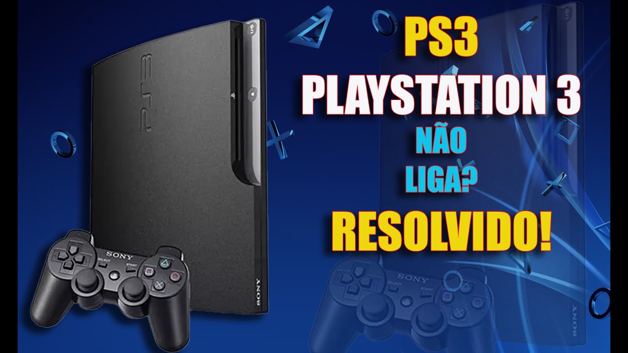 PS3 não LIGA - YouTube