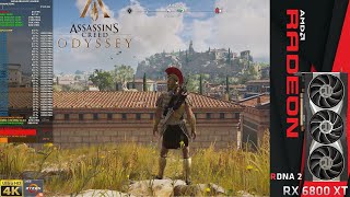 Assassin's Creed Odyssey Ultra High Settings 4K | RX 6800 XT | Ryzen 9 3950X