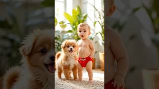 #babydance #cutebaby #cutedog #funnyanimals #funnyvideo #shortsfeed #ytshorts #viraldance 🤣#644