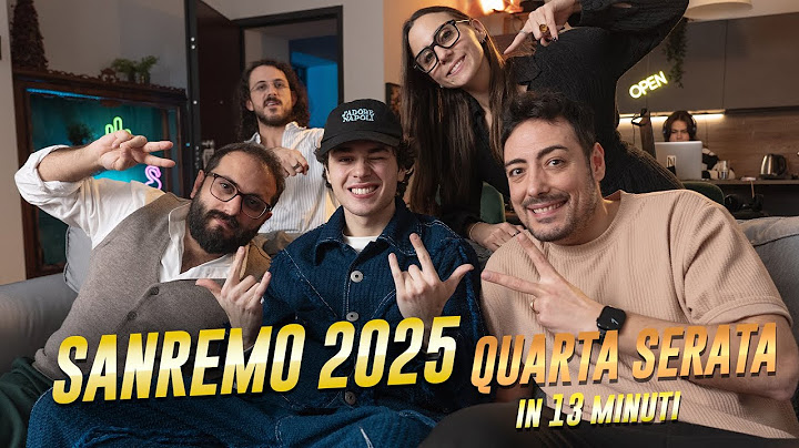 LA QUARTA SERATA DI SANREMO 2025 in 13 Minuti con Settembre, i Sansoni, Lil Jolie e Vale LP
