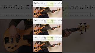 Кино - Дальше действовать будем мы (Bass shorts 12 &amp; Tabs) #basstabs #basscover #bassplayer #shorts