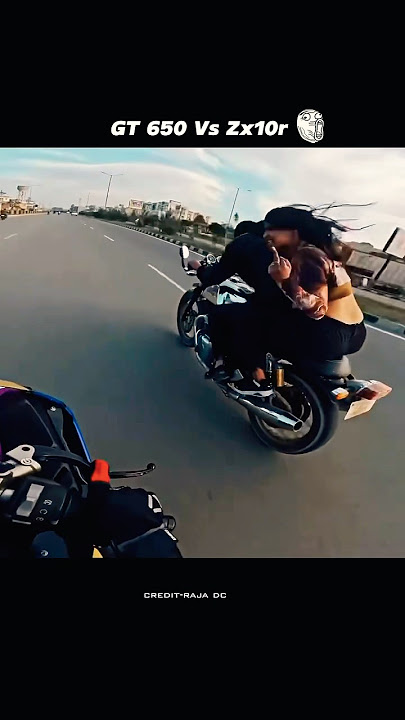 Download lagu Kawasaki zx10r vs RE GT650🔥 #race #kawasaki #zx10r #gt650 #royalenfield #speed #bike