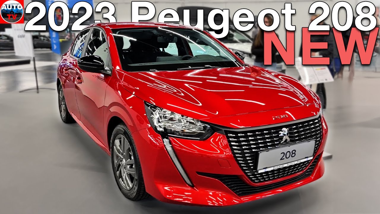 NEW 2023 Peugeot 208 Active Pack Pure Tech 75 - OVERVIEW Walkaround,  interior & exterior 