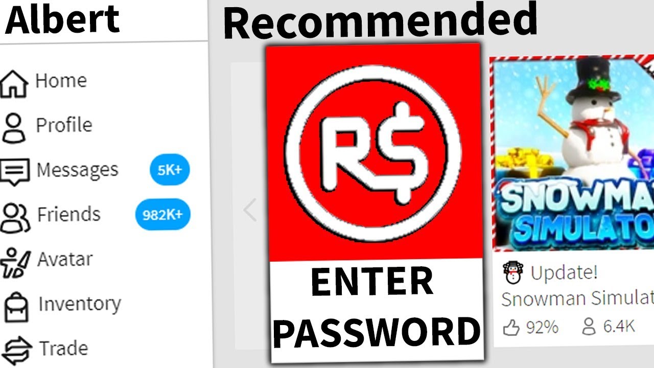 Roblox Actually Told Me To Play A Password Scam Game Youtube - roblox actually told me to play a password scam game