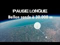 BALLON SONDE A 30.000 METRES