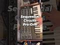 Sequential Circuits Pro-One triggered by Bitwig Connect 4/12. #sequentialcircuits #analogsynth