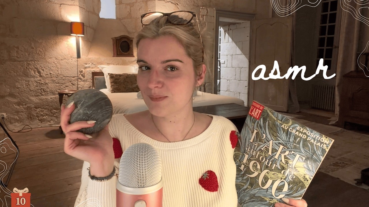 ASMR simple pour bien dormir🌙 (Tapping, scratching, tracing... 😍 )