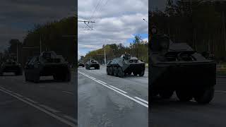 Инженерная техника движется на Парад 9 мая 2025 #shorts