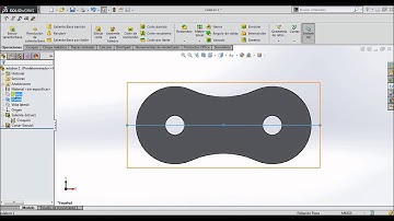 Cadena de rodillos en SolidWorks