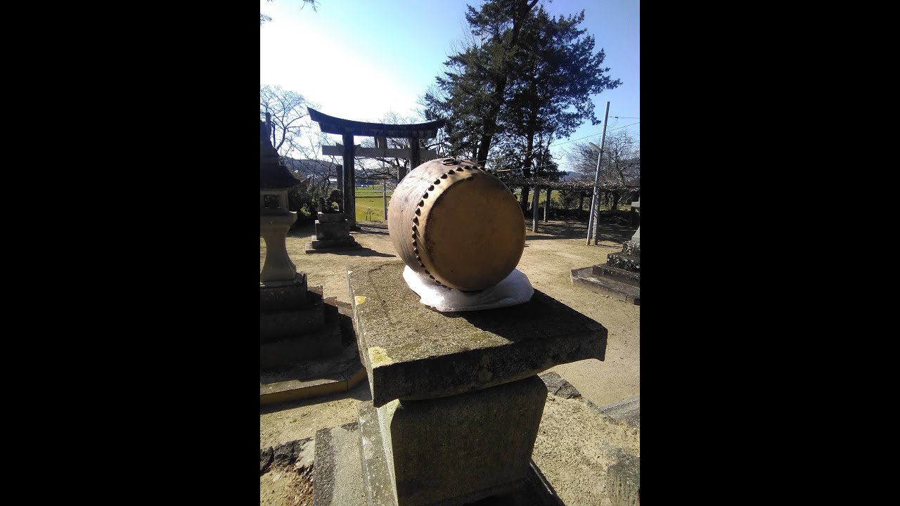Japanese Taiko Odaiko Drum ( repair project) Edo period 1603-1868 EMS ...