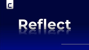 Reflected Text Animation | Camtasia 2021