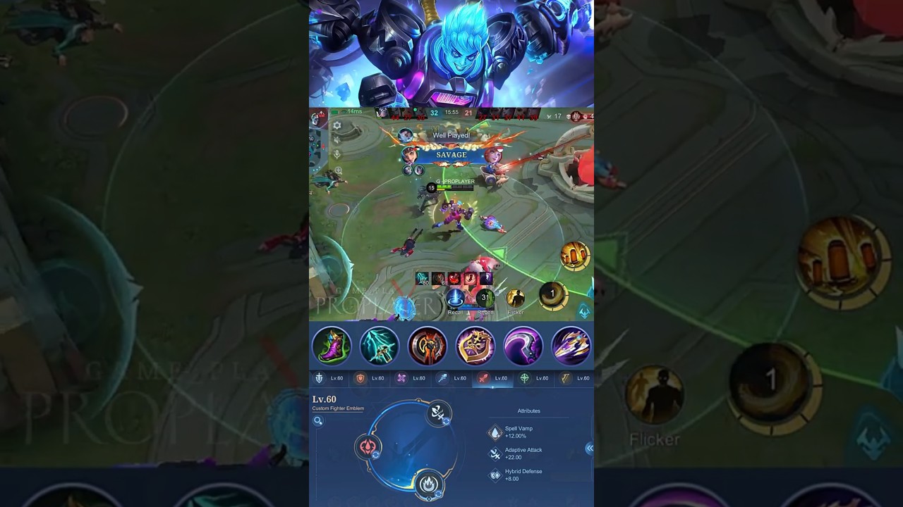 Savage!! Insane Damage X Borg Monster EXP Lane (Part 25) - MLBB 