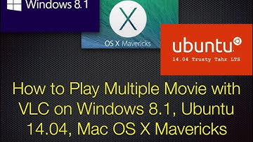 How to Play Multiple Movie with VLC on Windows vs. Ubuntu vs. Mac OS X
